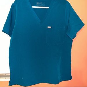 Figs Technical Collection Catarina Single Pocket Scrubs atop